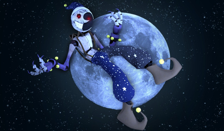 FNaF Five Nights with the Moon: 2D Platformer