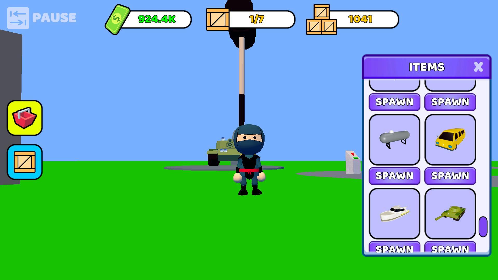 Robbie Crush Items screenshot