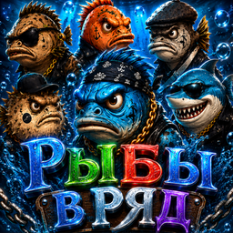 Рыбы в ряд