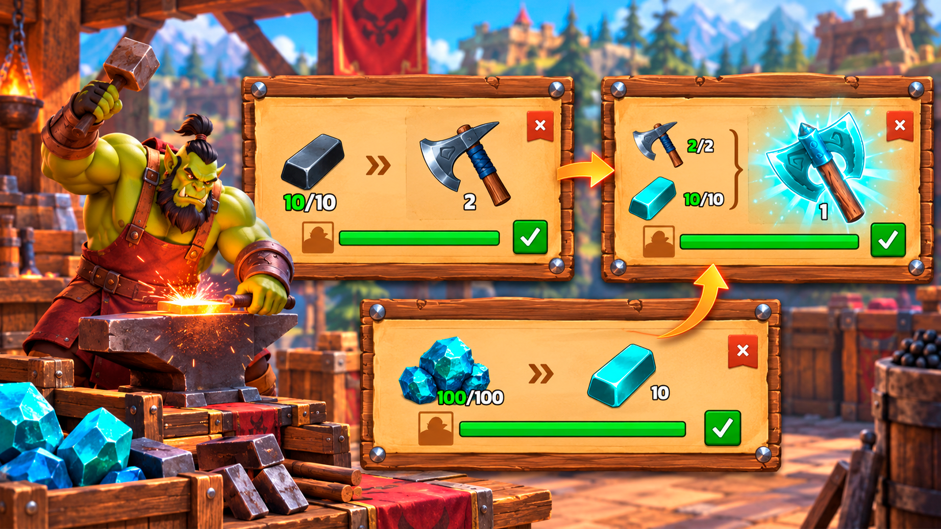 Orecraft: Mining Camp — screenshot 2