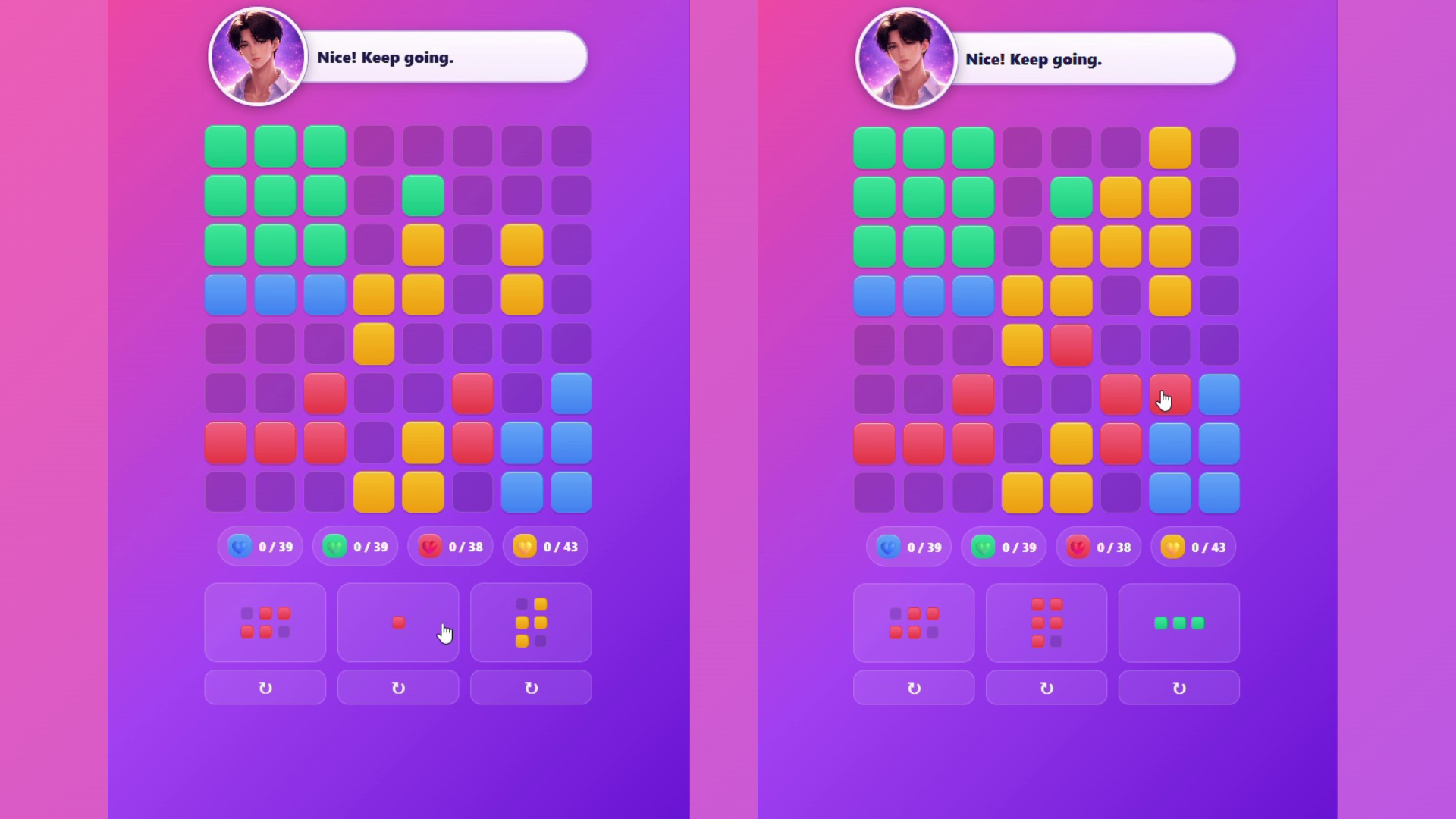 K-pop. Collect blocks — screenshot 2