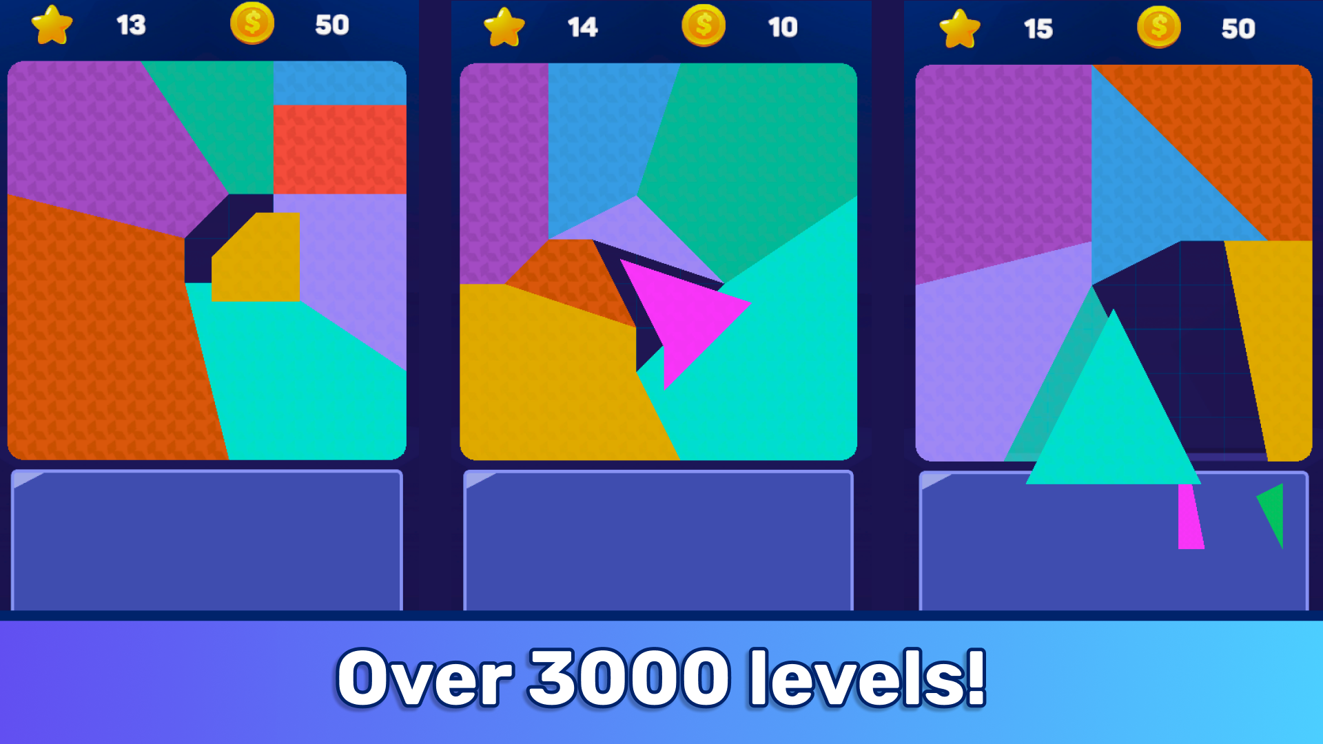 Block Master: Polygonal Puzzle screenshot