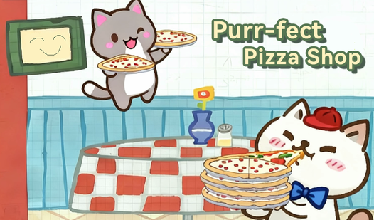 Purr-fect Pizza Shop  loading=