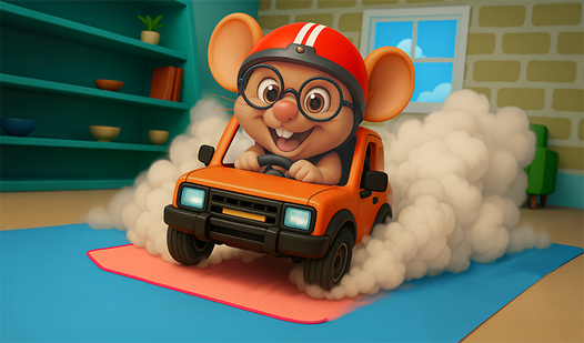 Mouse Mayhem: Apartment Races