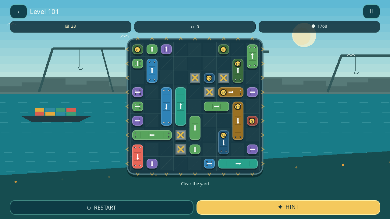 Containers in Port — screenshot 2