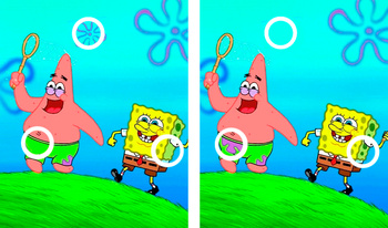 Sponge Bob: individua le differenze!