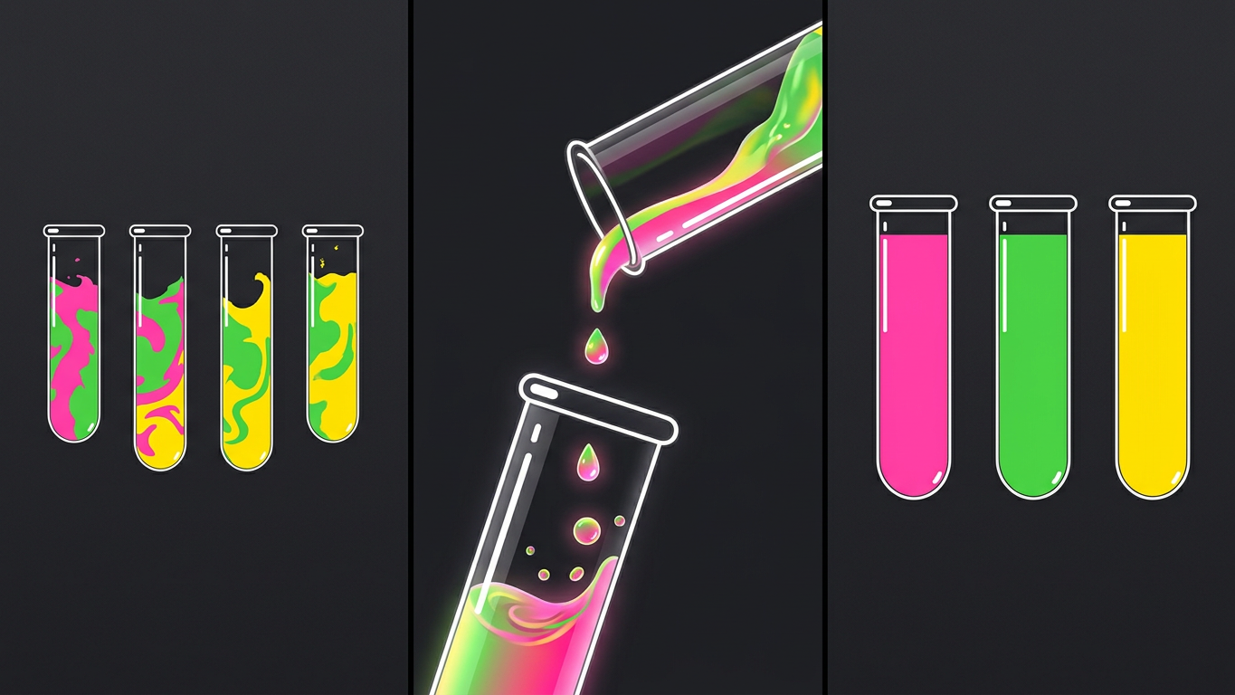 Puzzle Water Sorting — screenshot 1