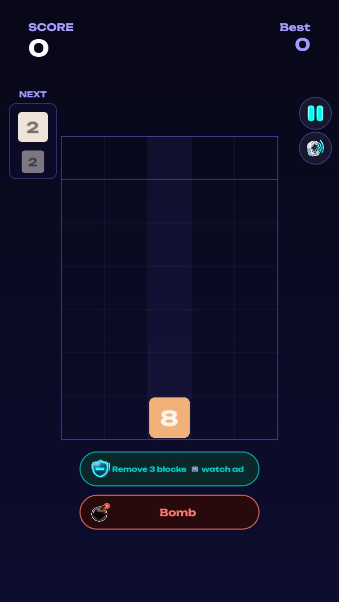 Number Drop 2048 screenshot 4