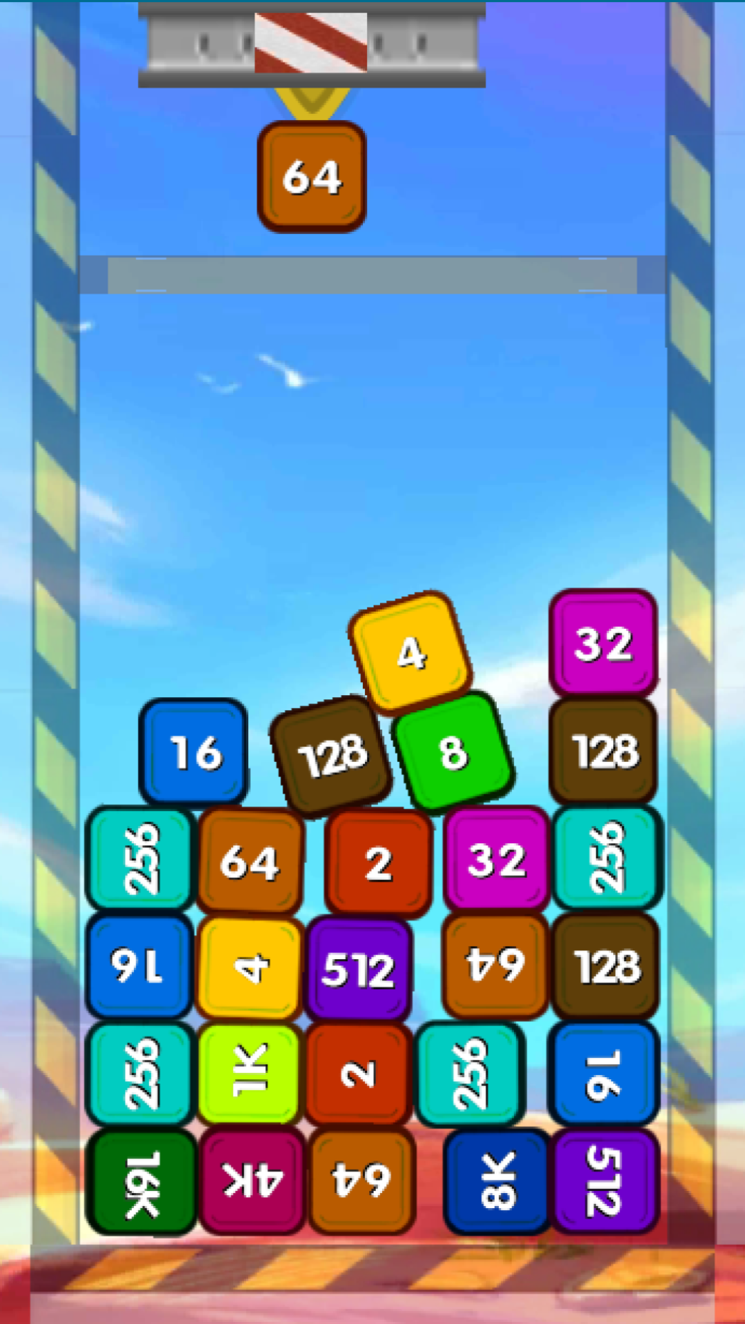Funny Cubes 2048 screenshot 4