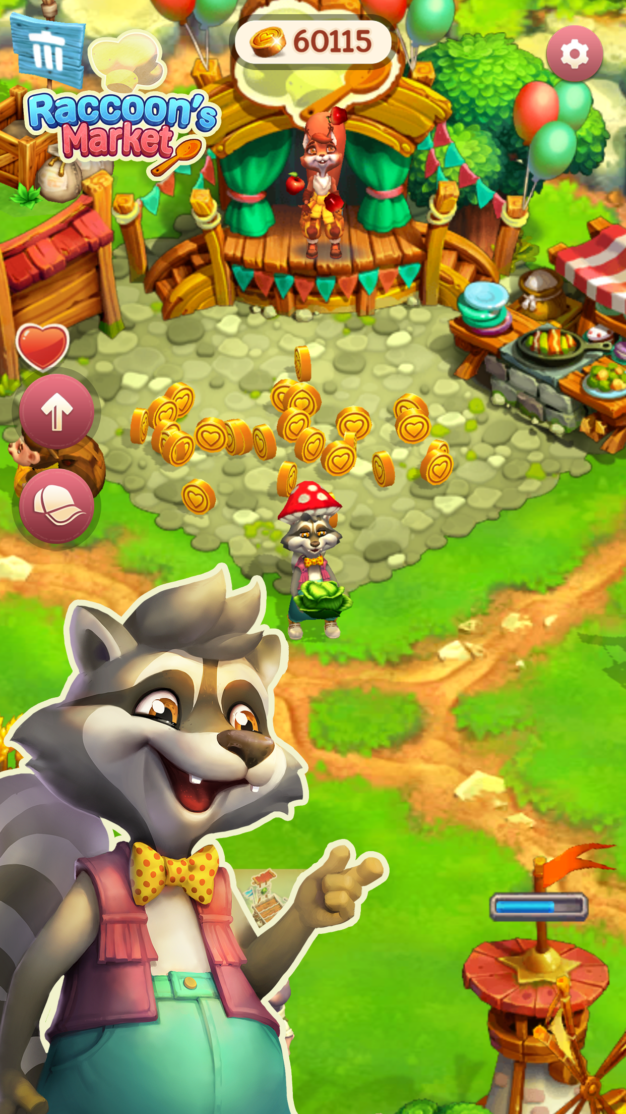 Raccoon Market screenshot 5