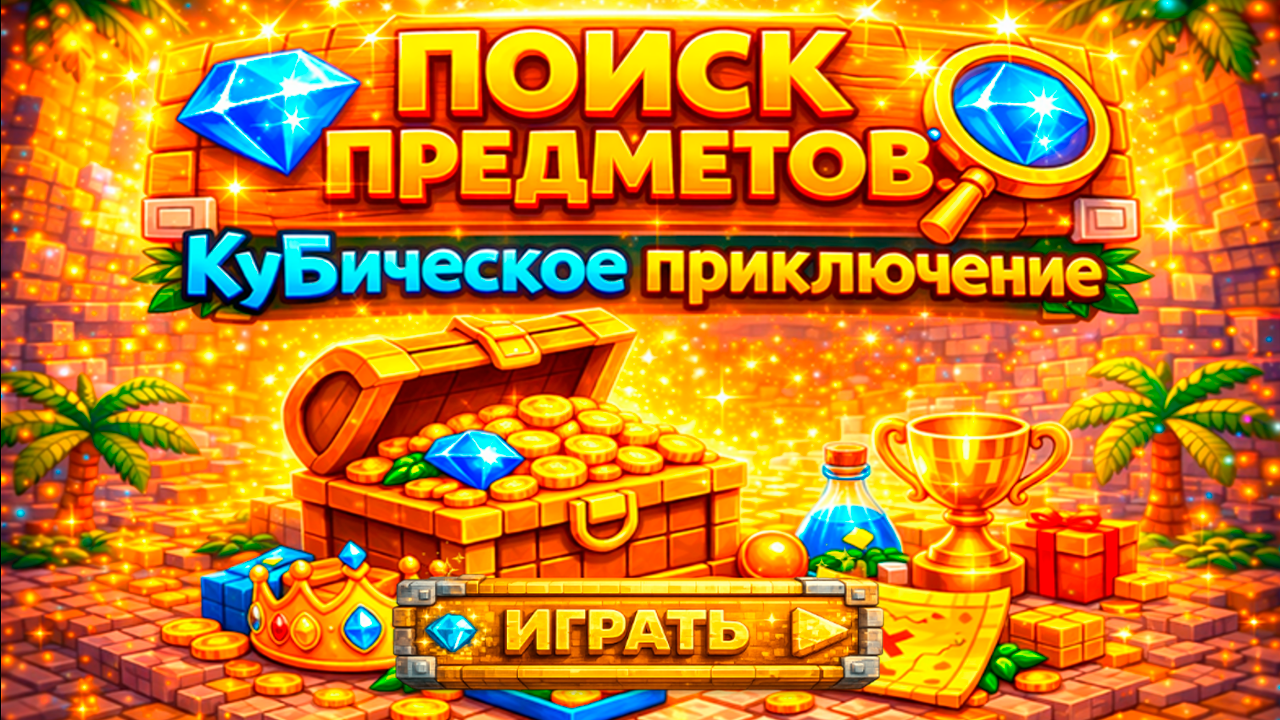 Поиск предметов КуБическое приключение — screenshot 1