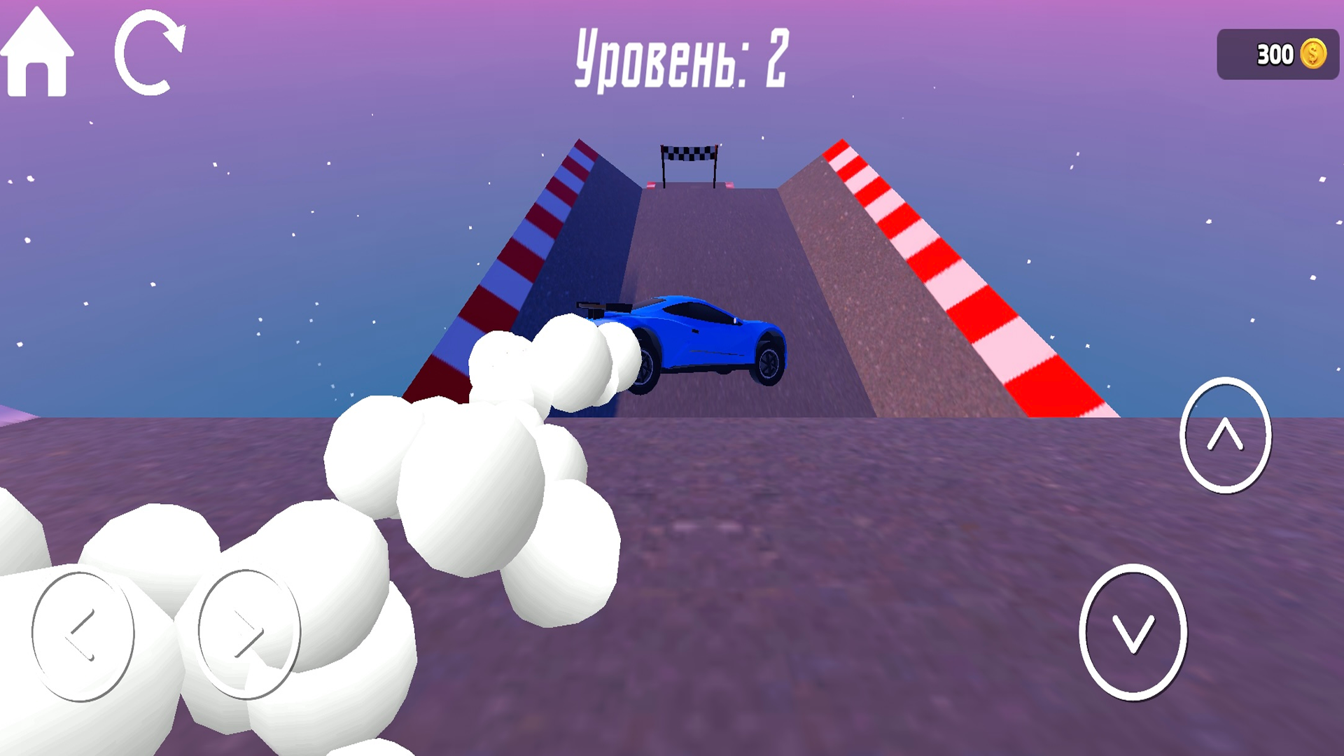 Скользкий спуск: Прыжки на авто — screenshot 5