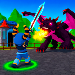 Battle of Knights: Robby and Dragons