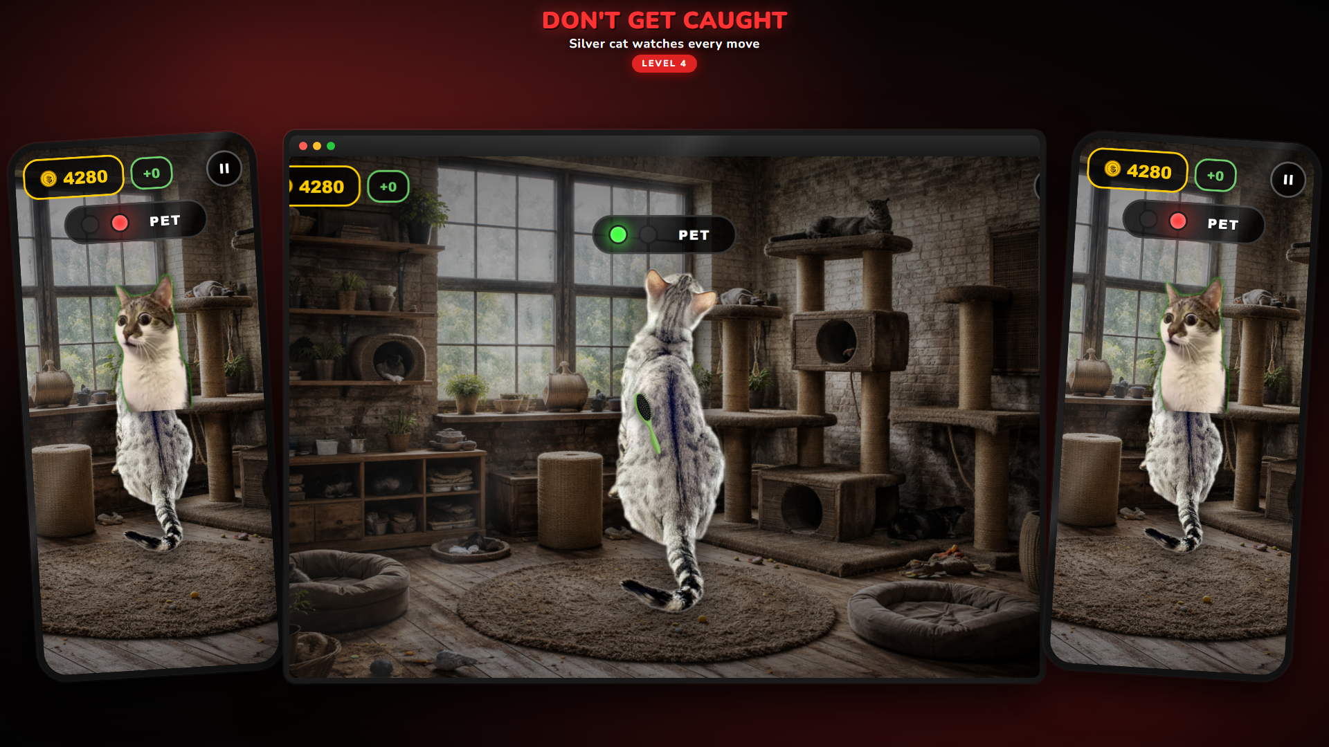 You won't be able to pet this cat... (horror) — screenshot 7
