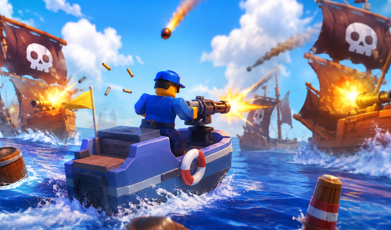Sea Battle: Pirate Attack game cover