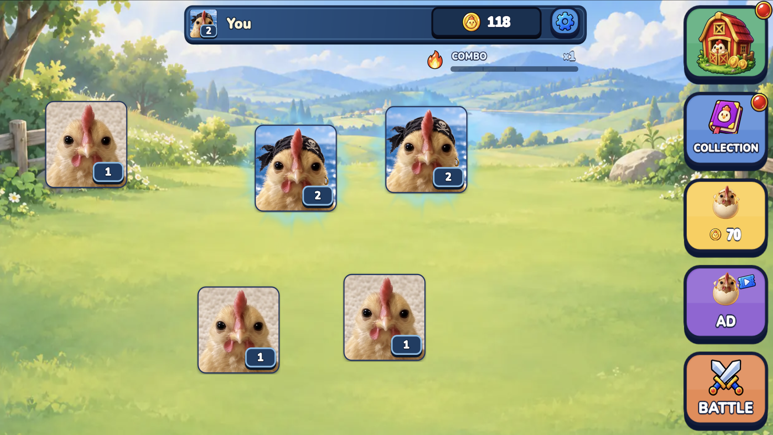 Chicken Merge screenshot 4