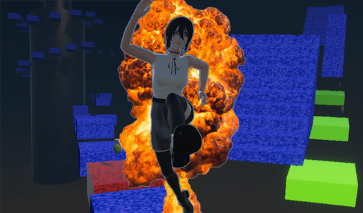 Explosive Alt Girl in the World of Parkour