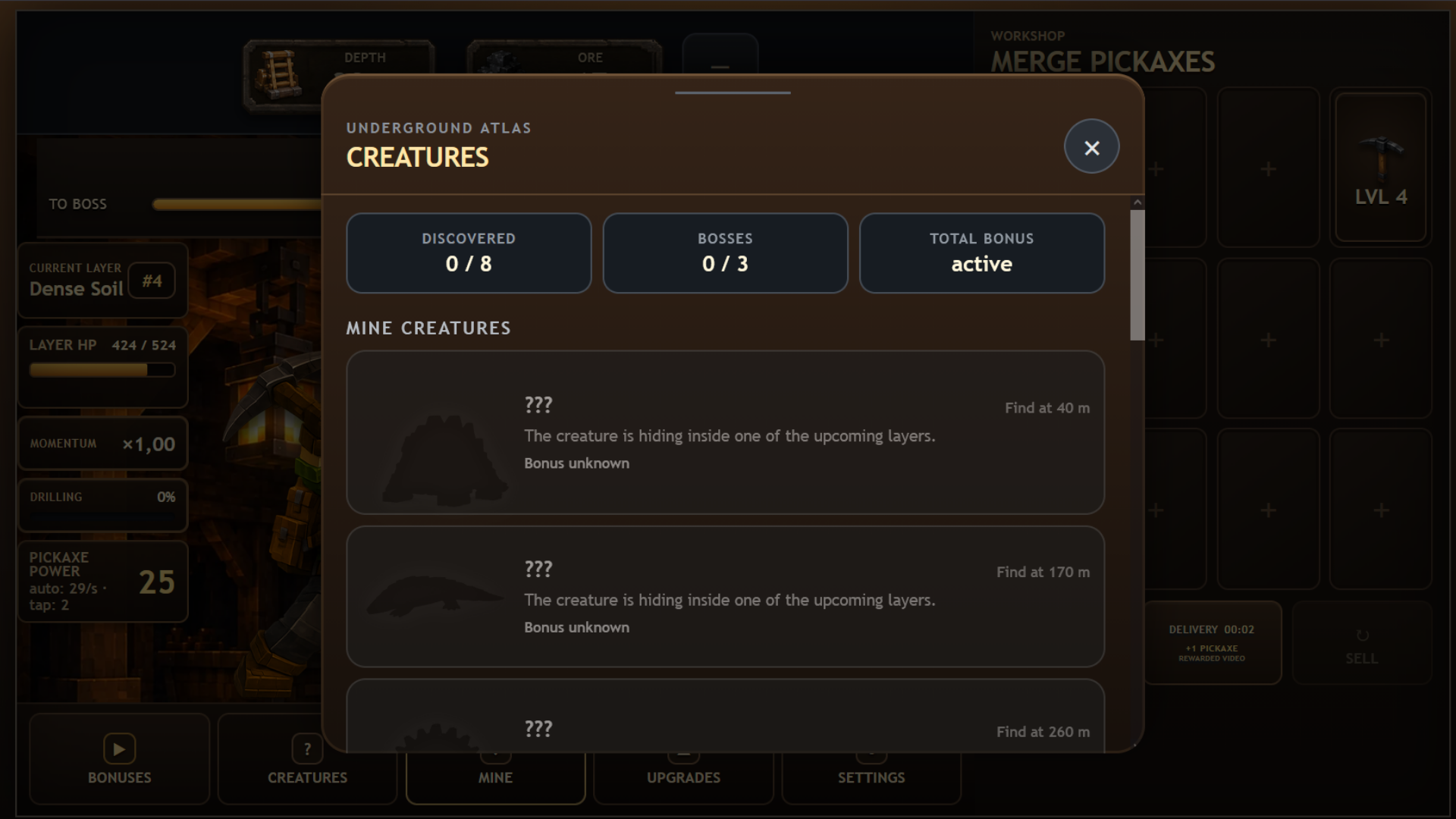 Mutant Mine: Dig & Merge — screenshot 2
