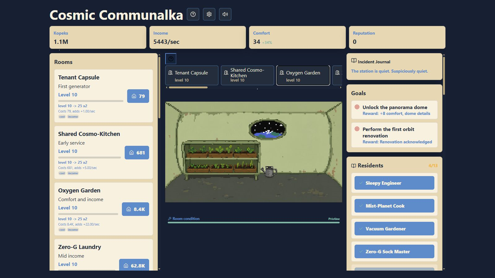 Cosmic Communalka — screenshot 2