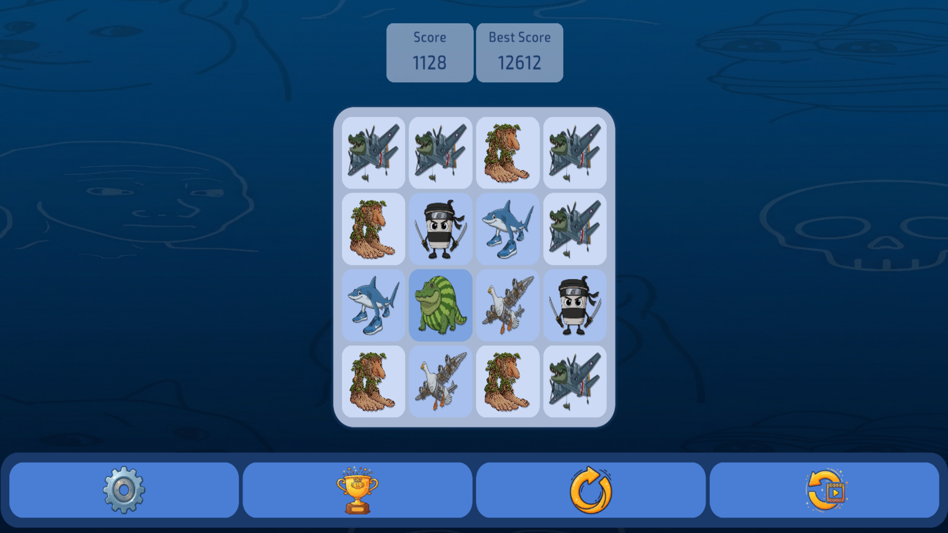 Brainrot 2048: MERGE & EVOLVE — screenshot 2