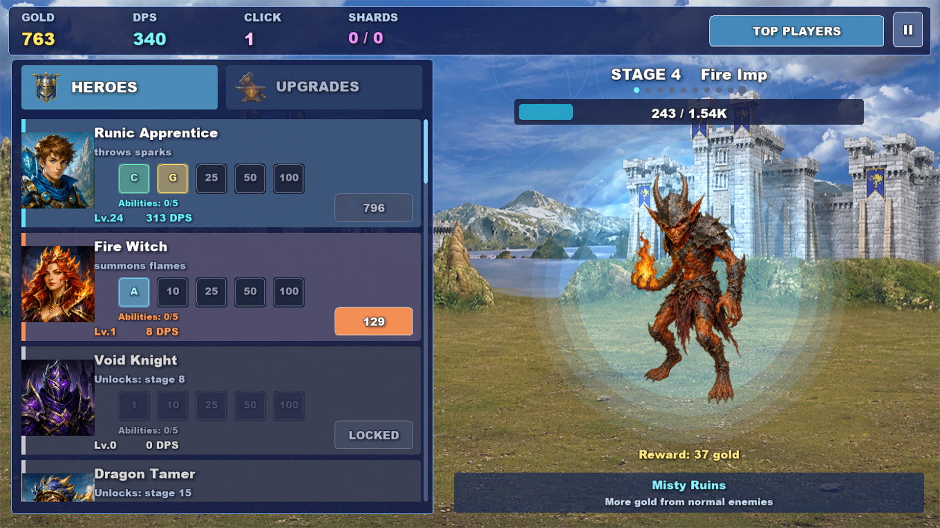 Heroes of Might and Magic: Idle RPG — screenshot 4