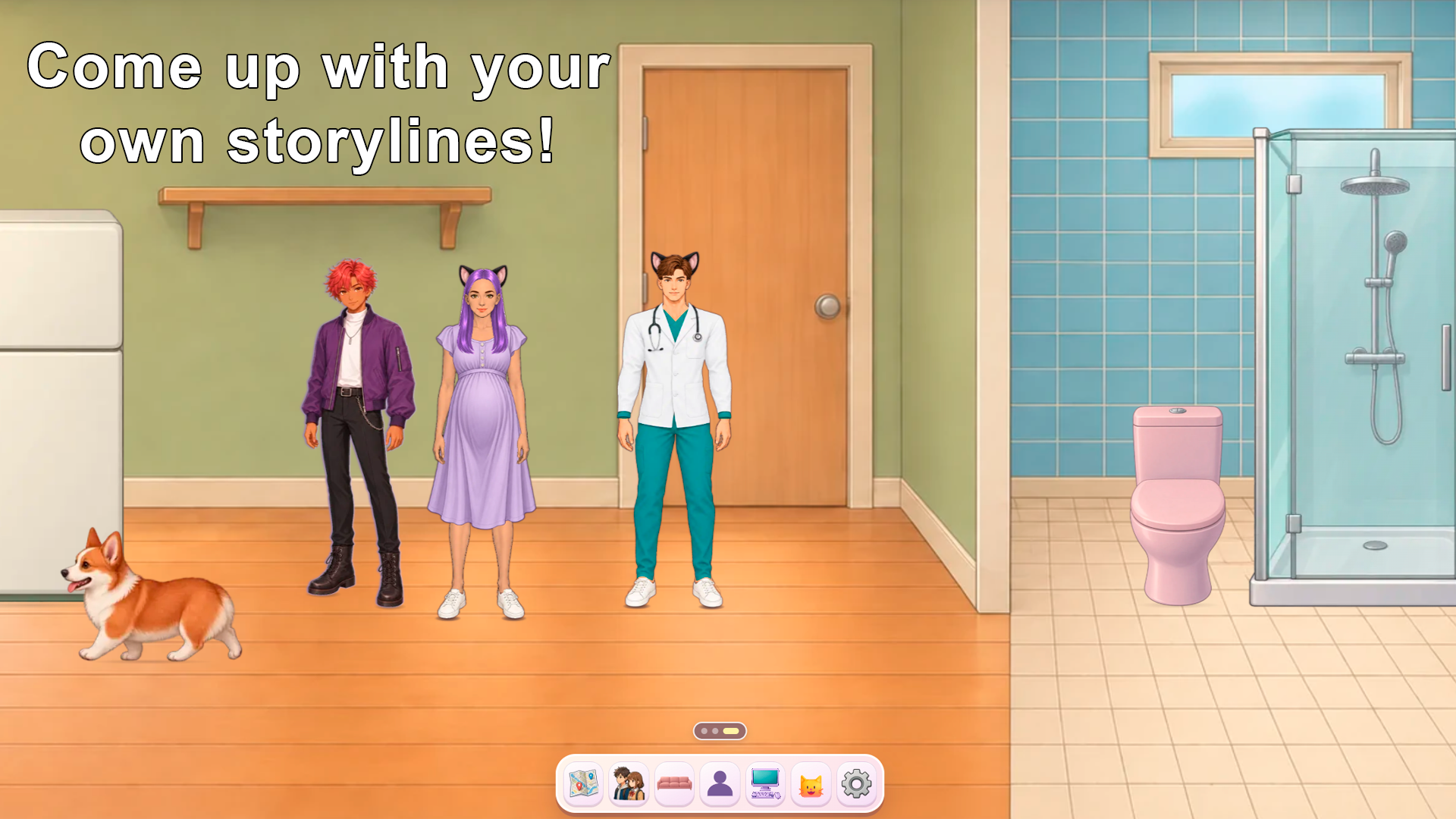Naomi's World: Create Your Own Family! screenshot 1