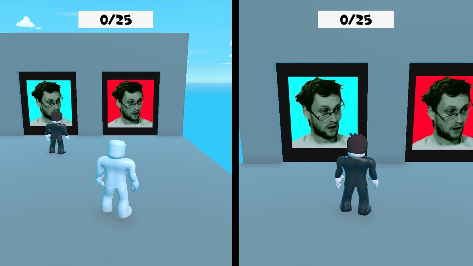 Robbie for two: Choose the right logo screenshot