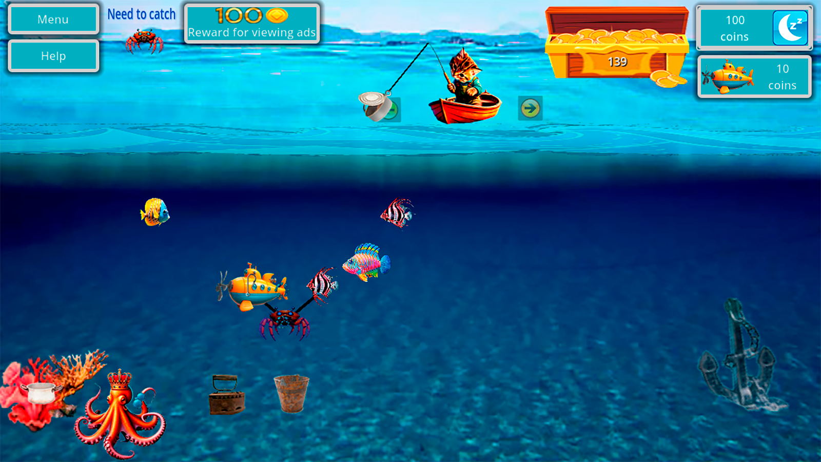 The Angler Kitten — screenshot 2