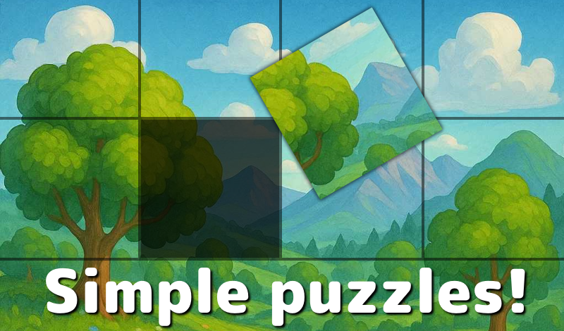 Simple puzzles! game cover