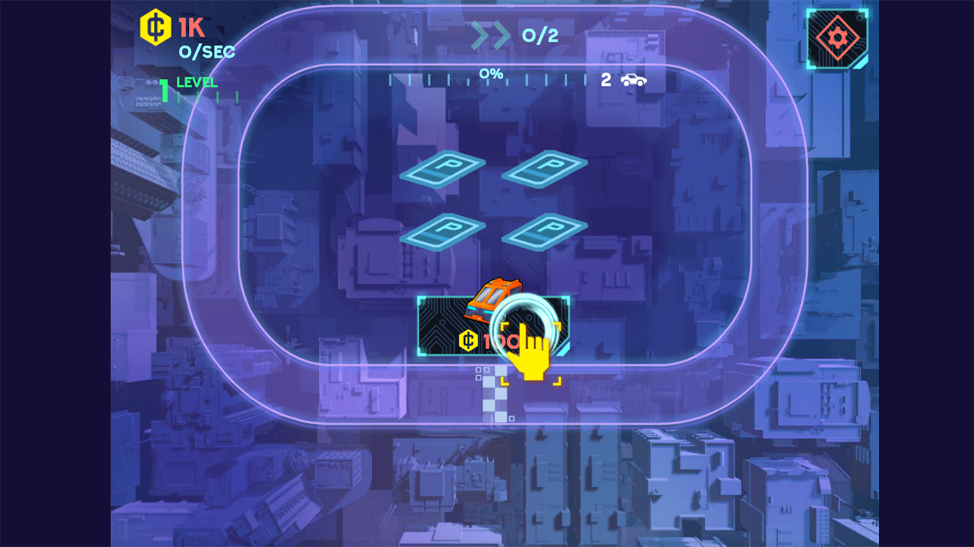 Merge Cyber Racers screenshot