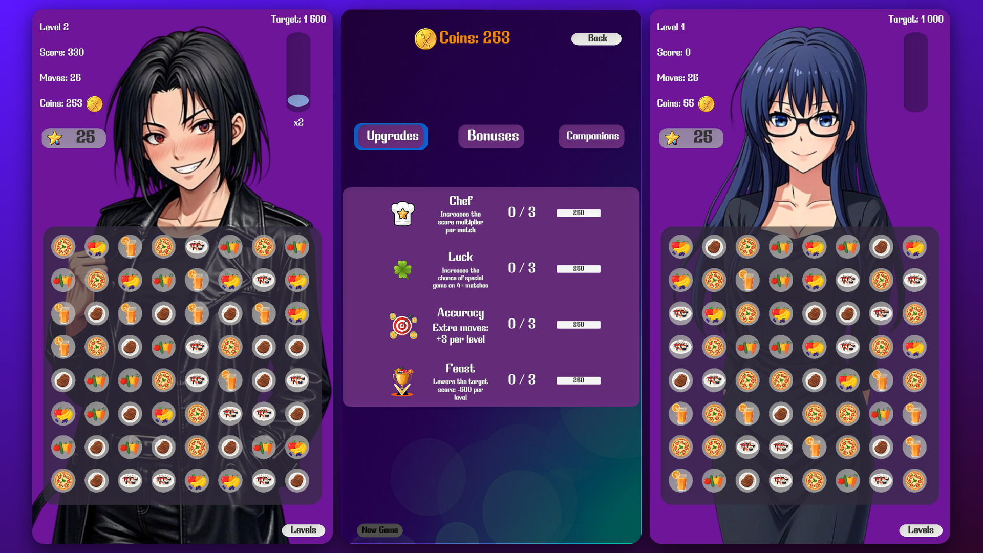 Beautiful Feast: match-3 — screenshot 2