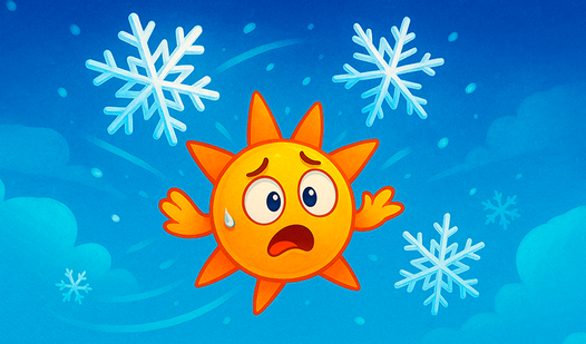Sun vs Snowflakes