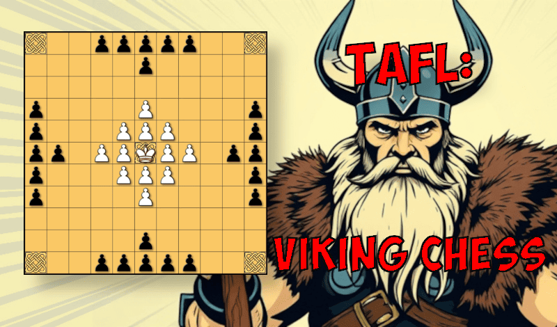 Tafl: viking chess game cover