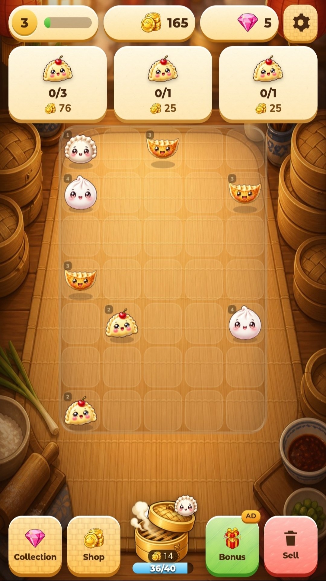 Dumpling Merge: Dumplings screenshot 3