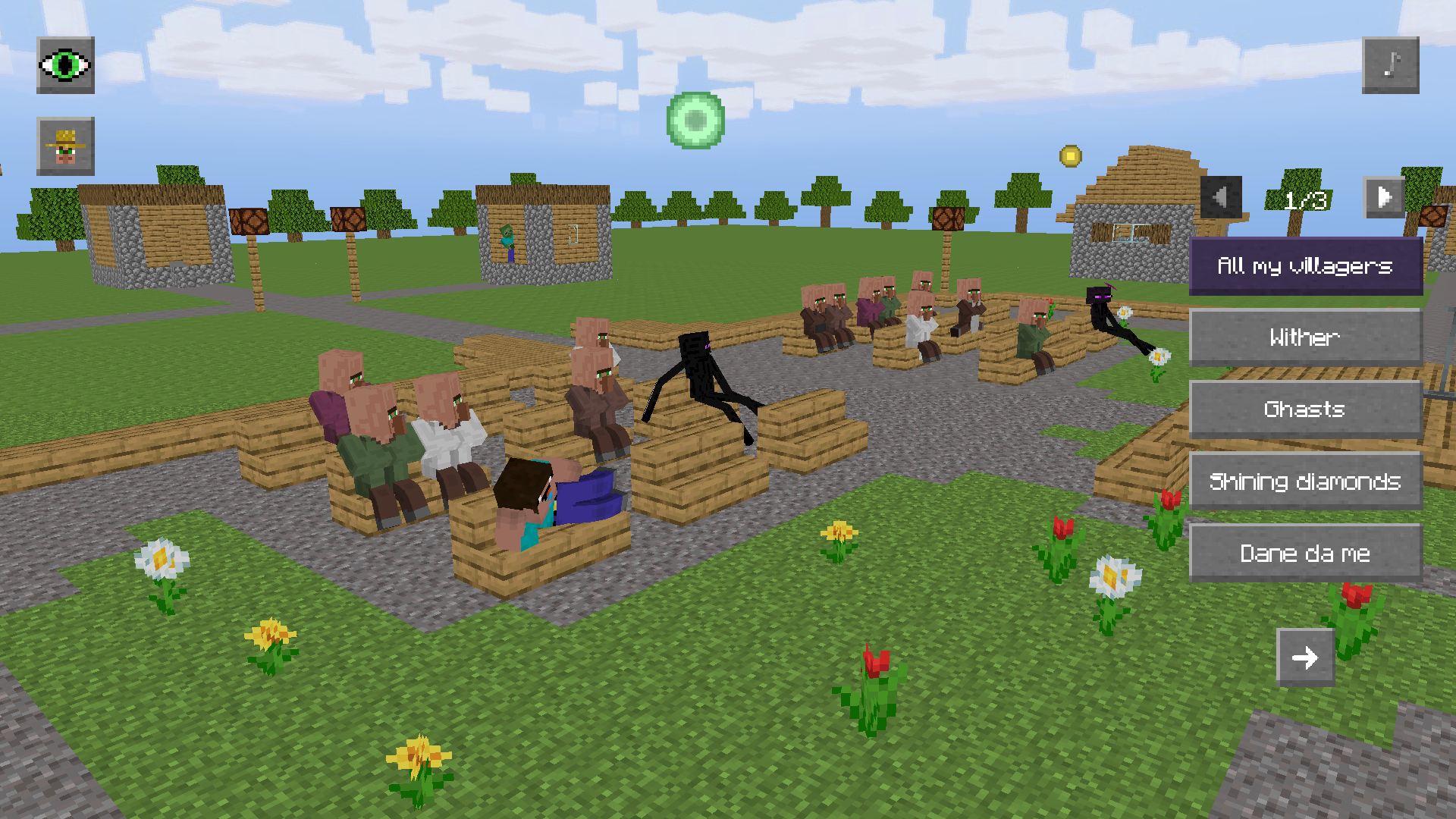 Singing villager screenshot