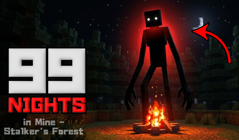 99 Nights in Mine - Stalker's Forest game cover