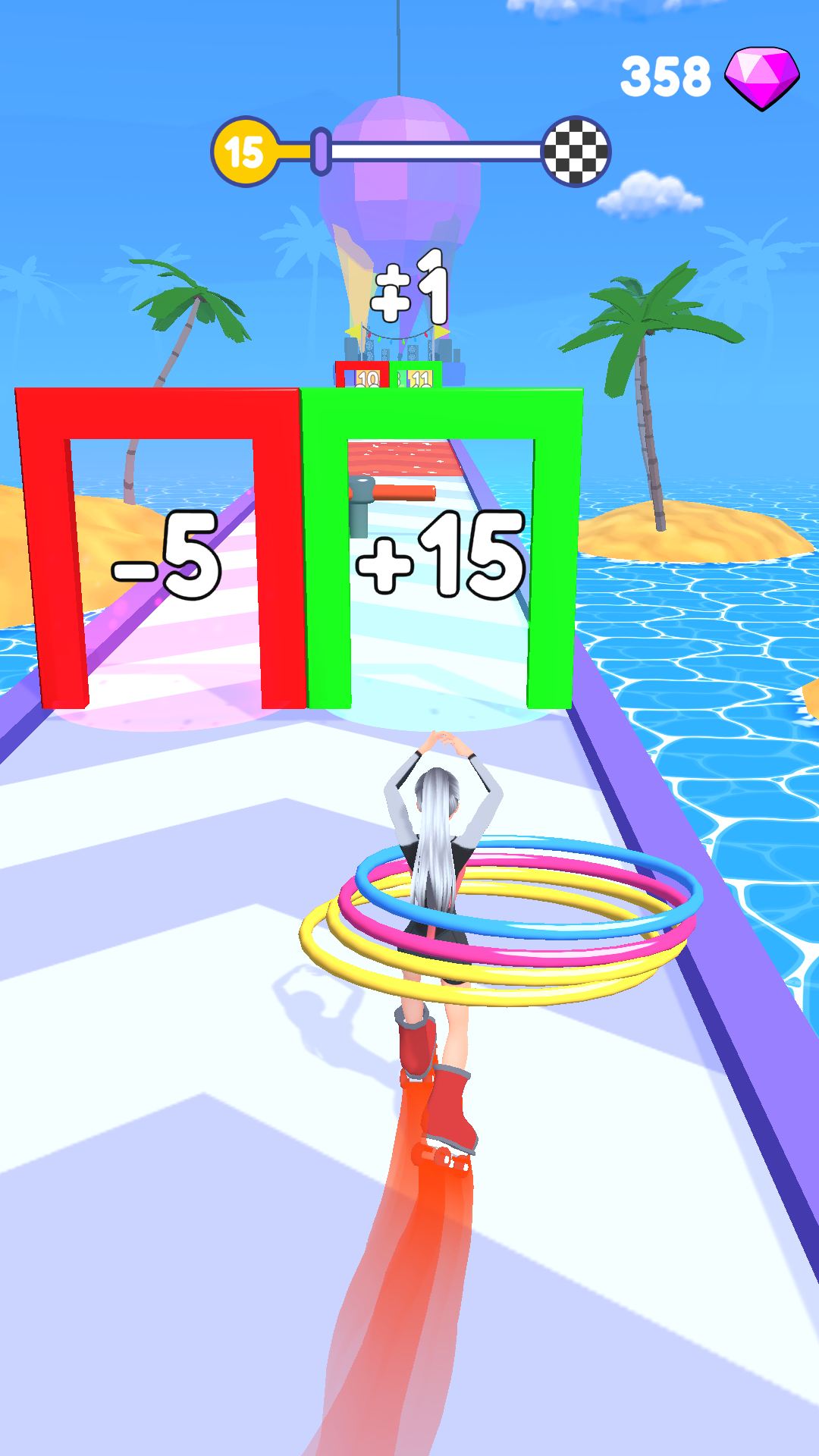 Hula Hoop Race screenshot 16