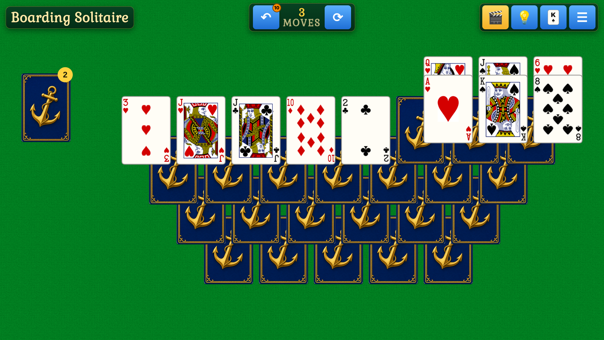 Boarding Solitaire — screenshot 1