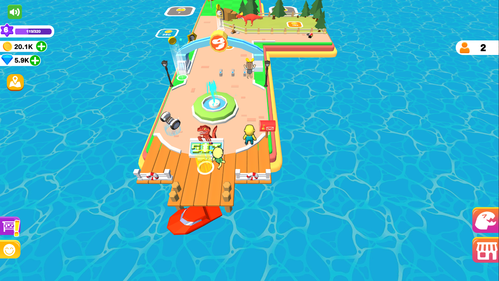 Mini Dino Park screenshot