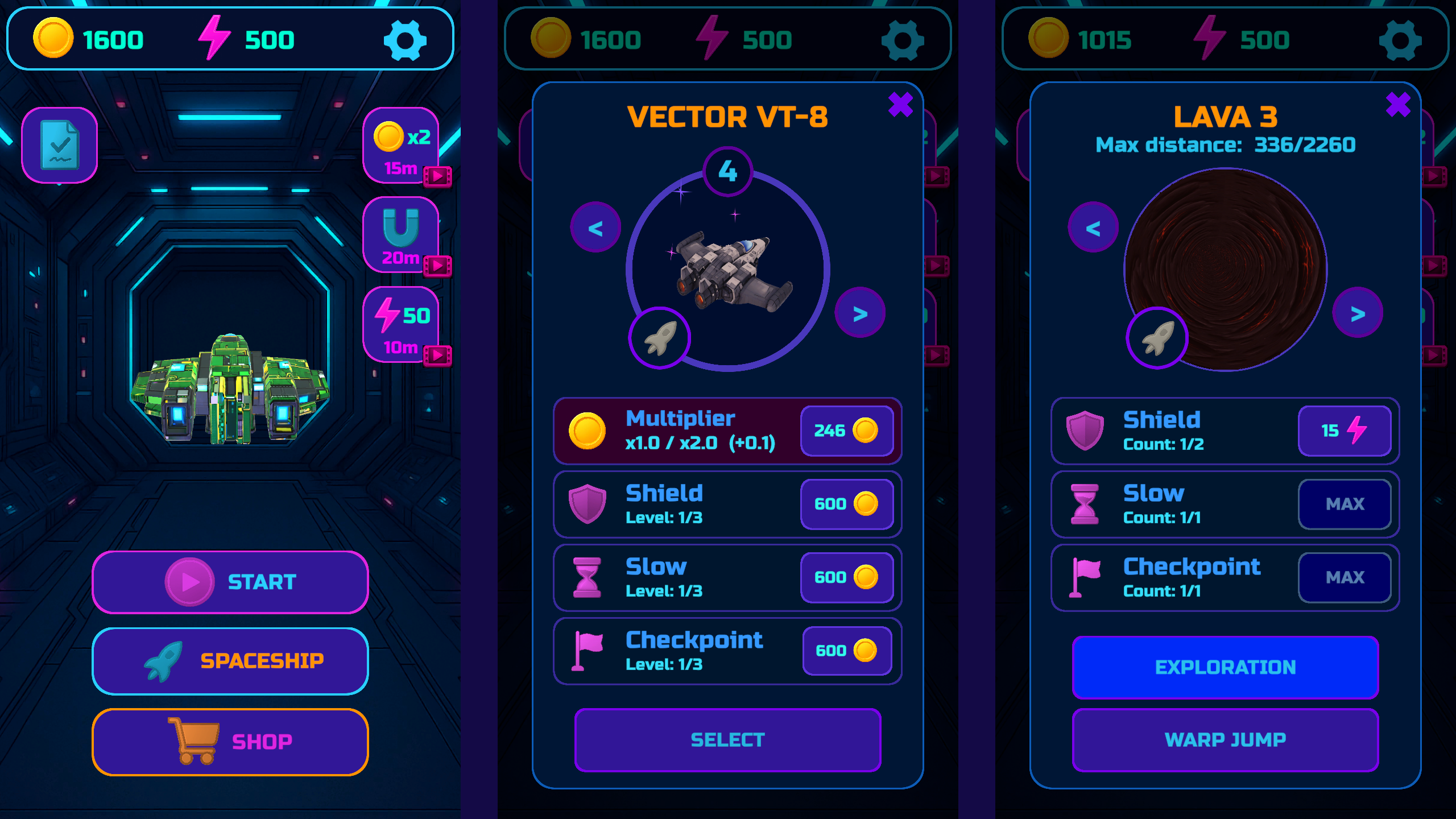 WarpRifter: The Singularity Loop — screenshot 2