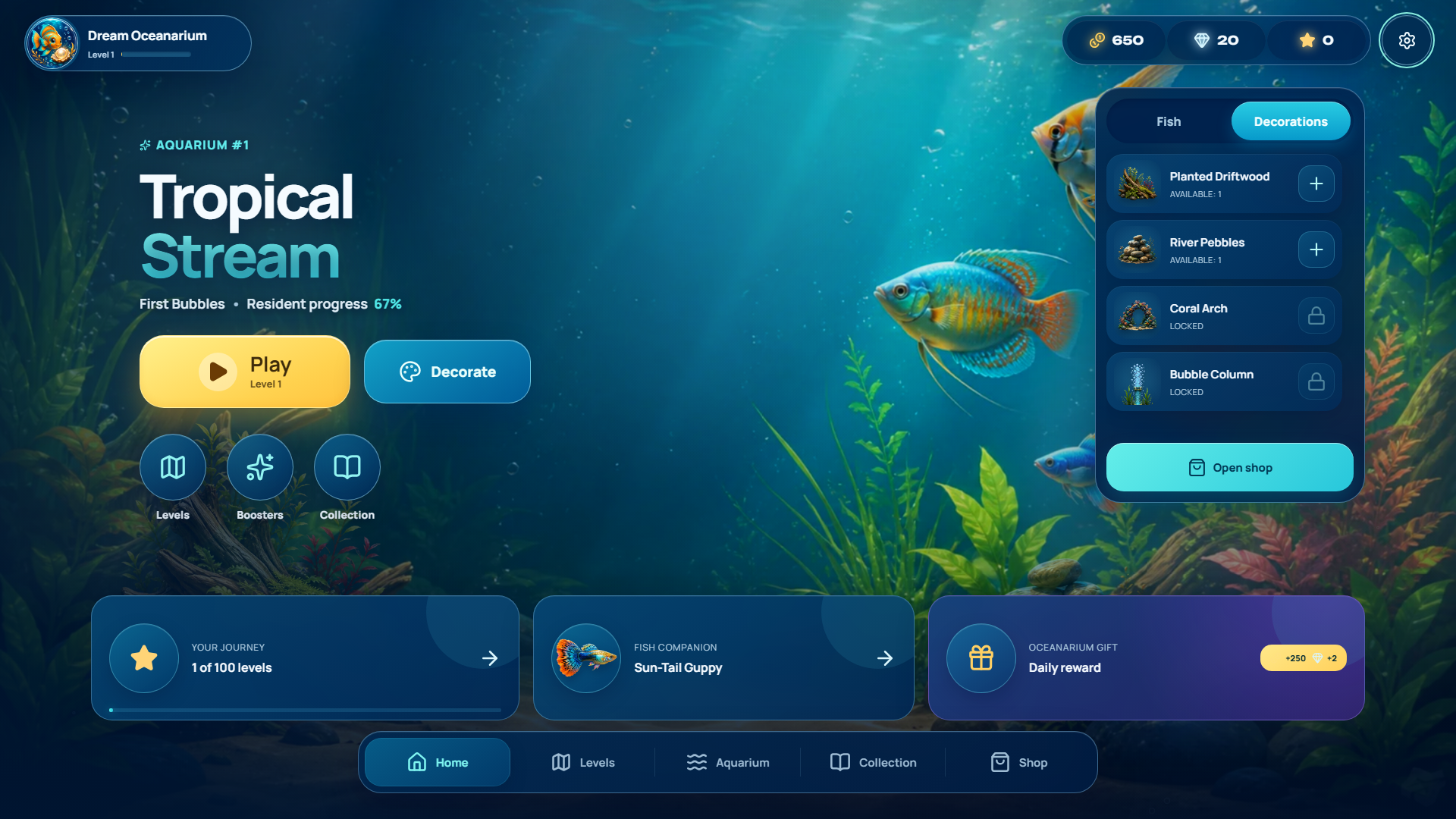 Dream Oceanarium — screenshot 2