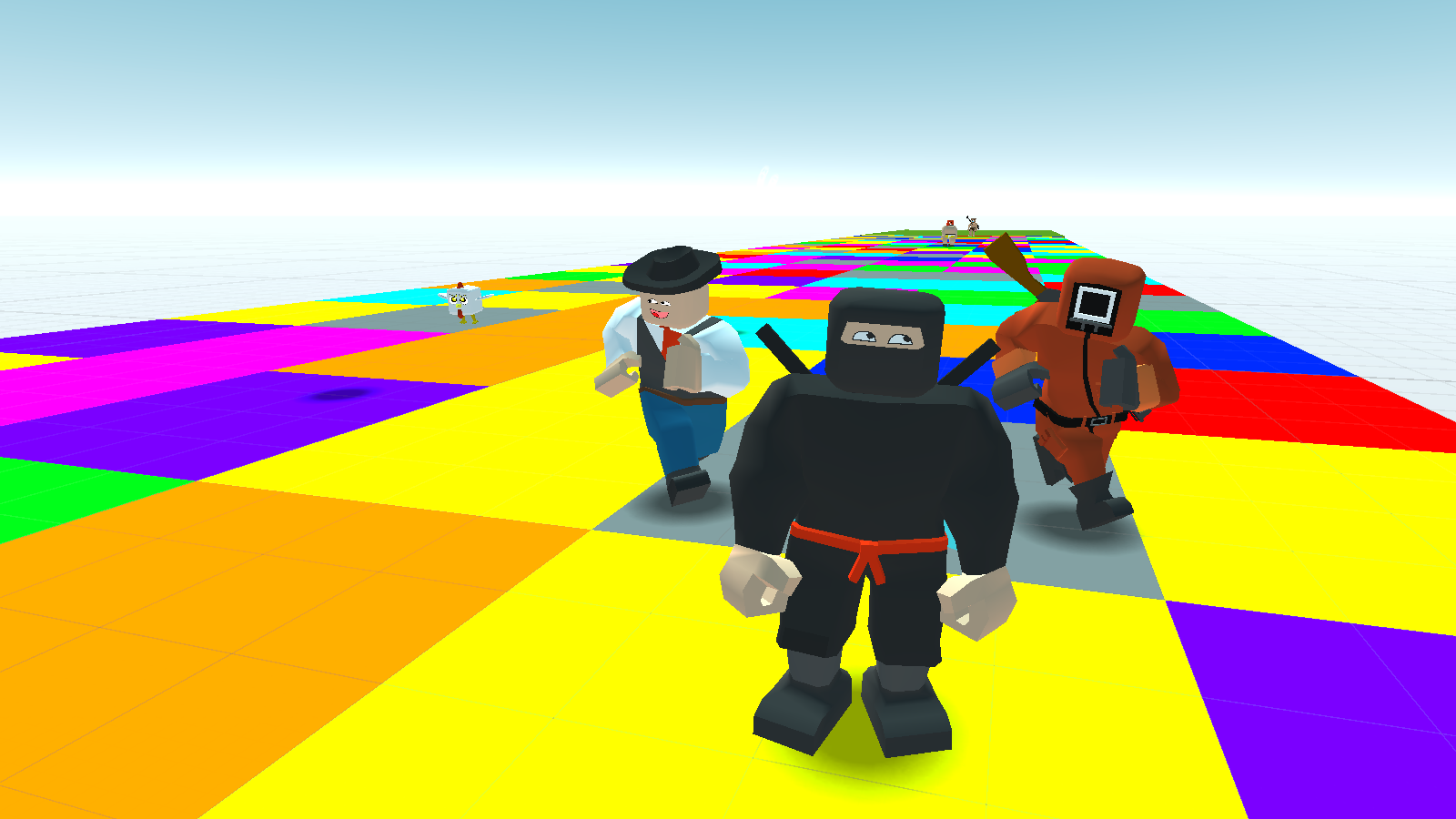 Obby: Mini Games with Friends screenshot