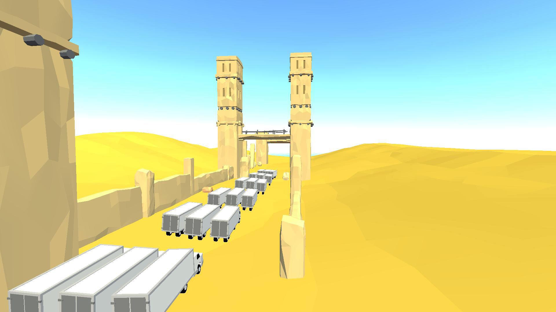 Truck parkour screenshot