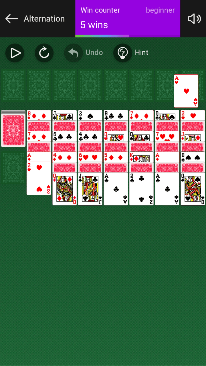 Alternation Solitaire screenshot 7