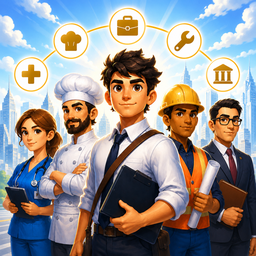 Making It: career simulator