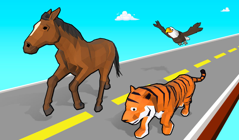 Animal Transform Race game cover