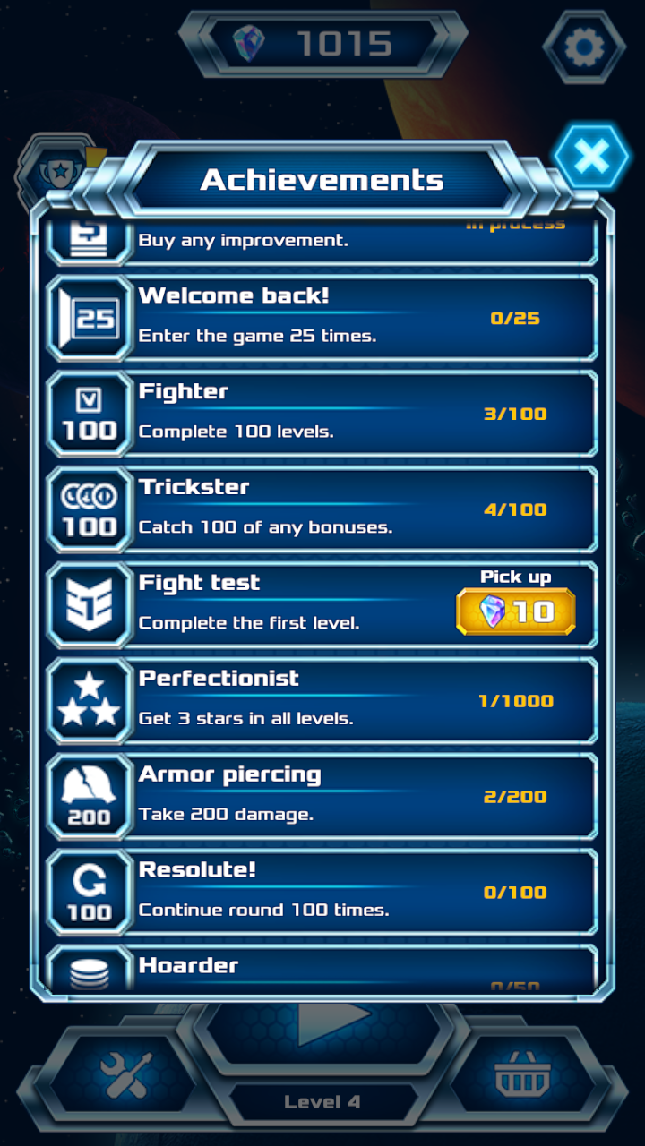 Galaganoid Brick Breaker screenshot 10
