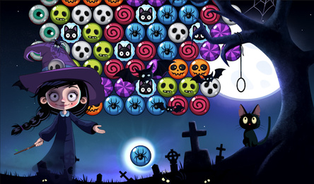 Scary Balls - All in a Row