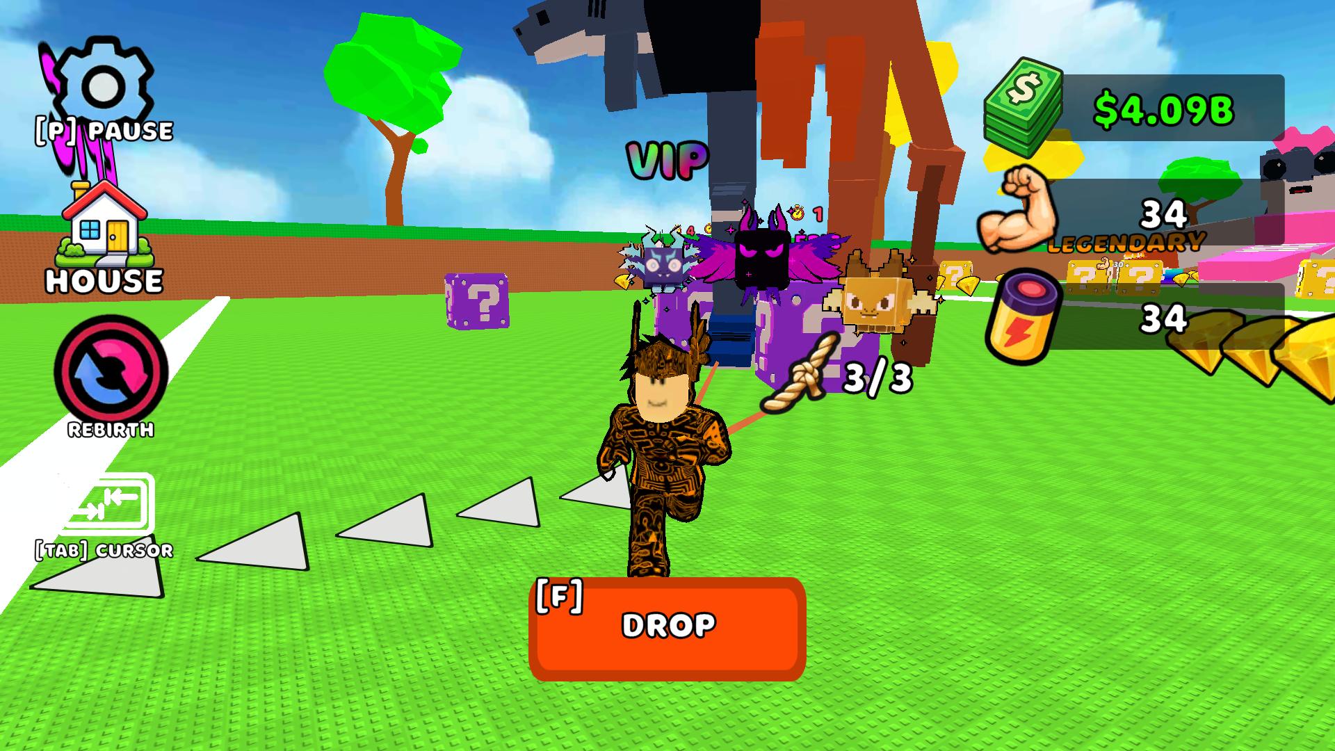 Pull Lucky Block Online! Obby Brainrot Tycoon +1 — screenshot 2
