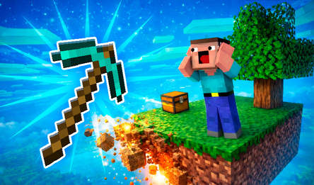Destroy the skyblock - Mine MOD!